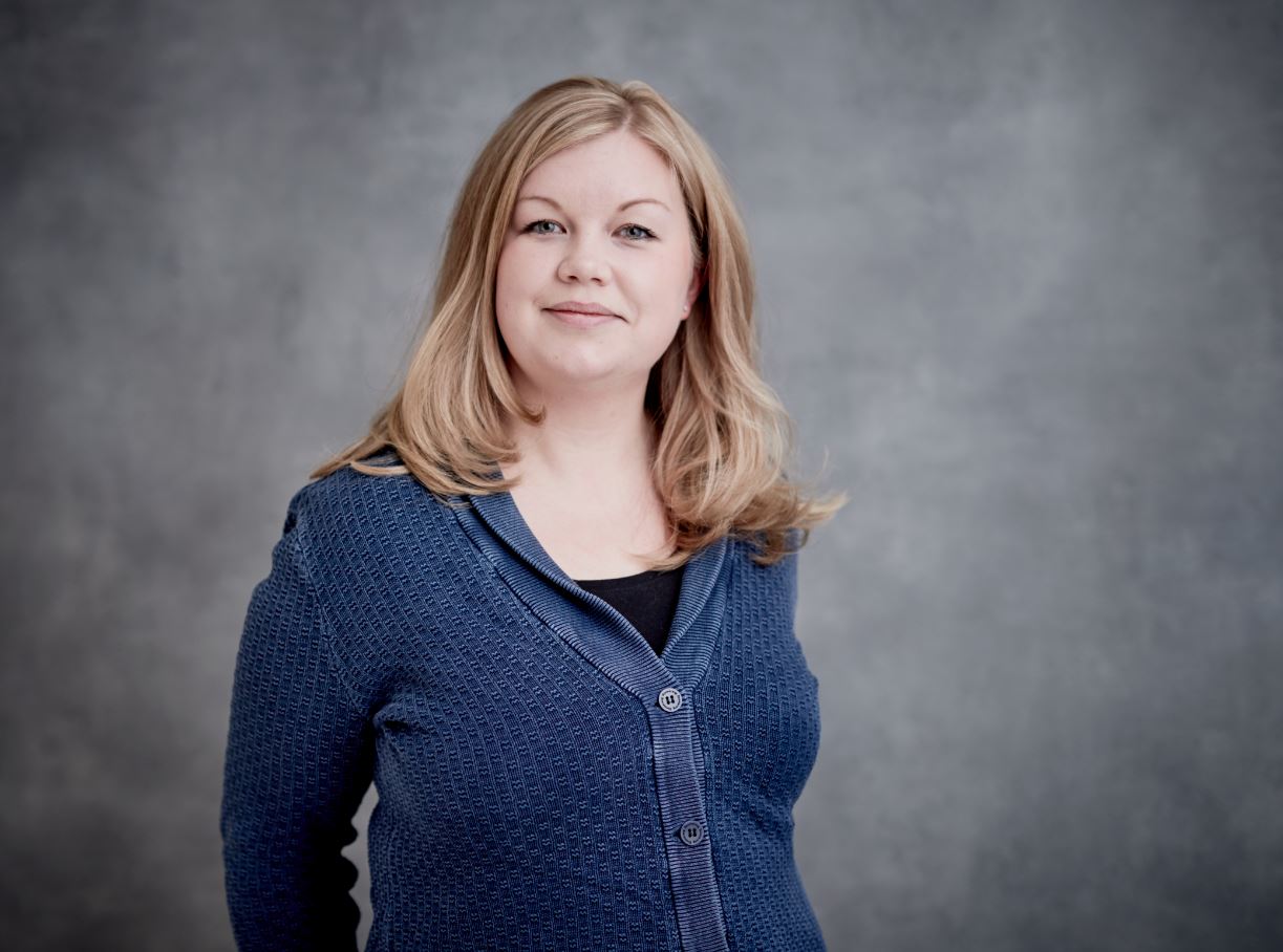Sandra-Stina Vesterlund, alumn från Logistik och ledning.