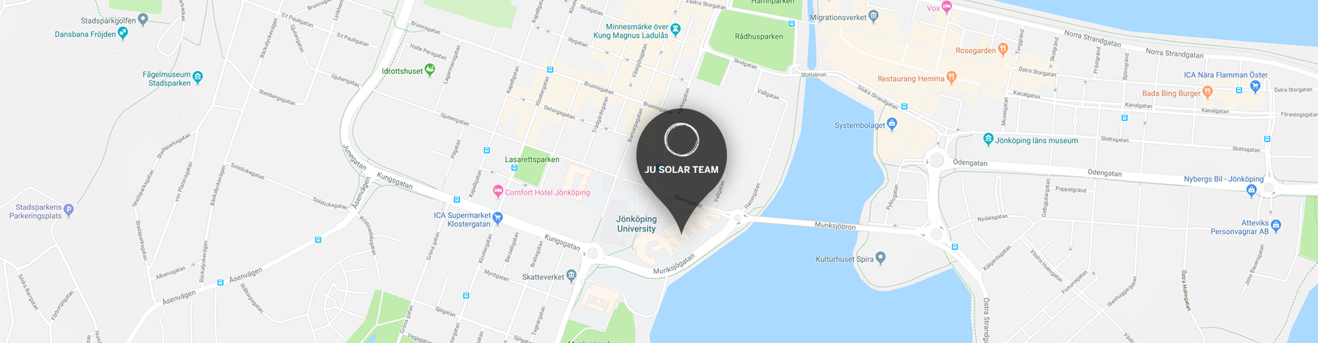 Solar team's place in Jönköping
