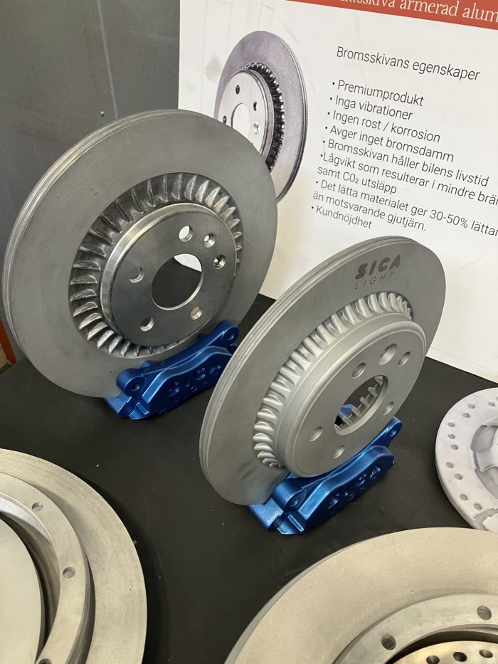 prototyp av bromsskiva