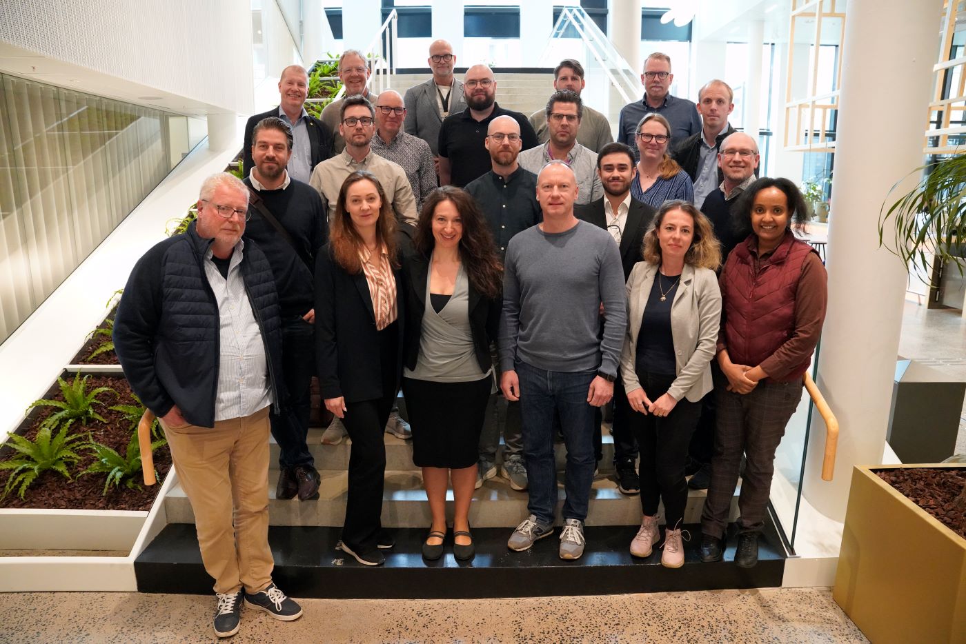 Kick-off event for the Pass4Sustainability research project on digital product passports at Science Park Towers in Jönköping.