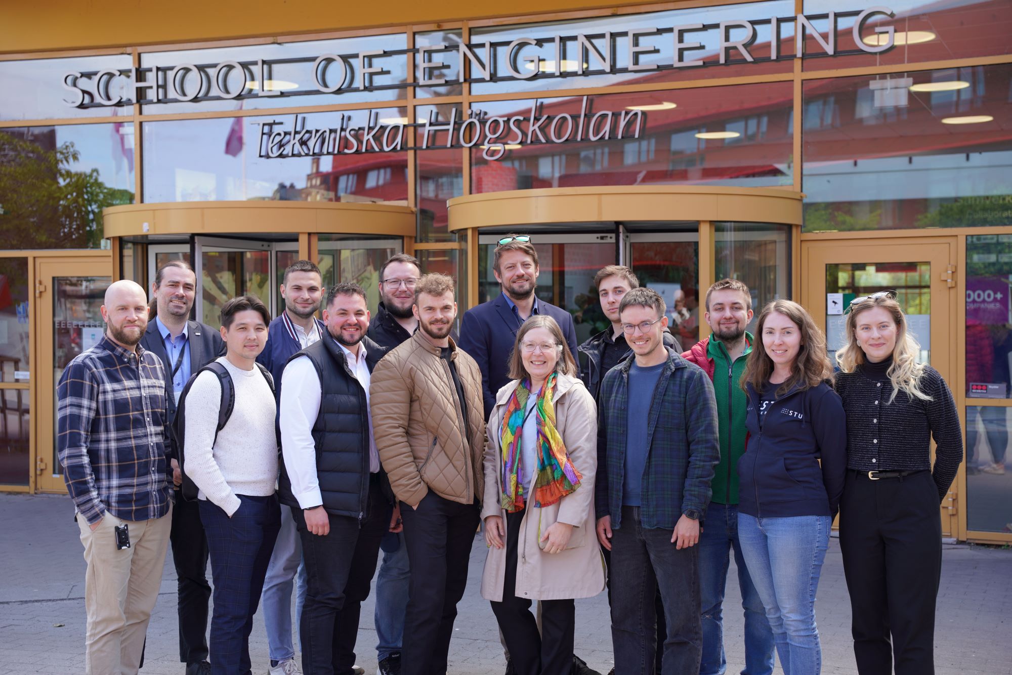 EULiST-universitetet STU i Slovakien besöker JTH.