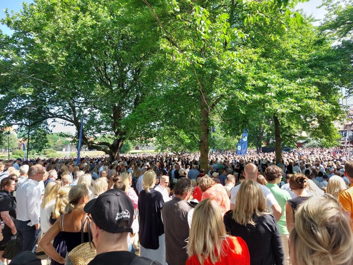 People at  Almedalsveckan.