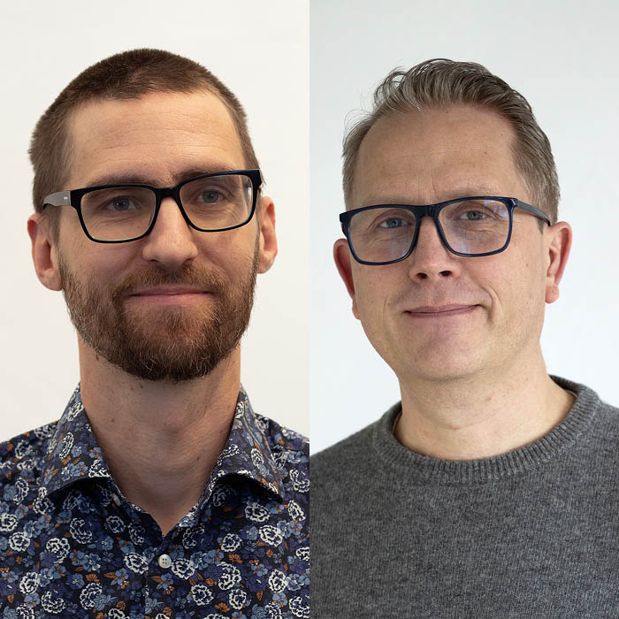Aron Engberg och Tobias Samuelsson